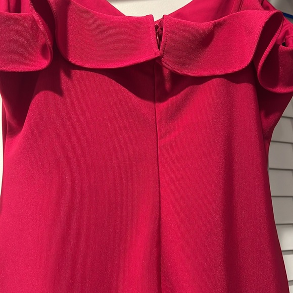 GUESS Pink Ruffle Dress - Picture 8 of 13